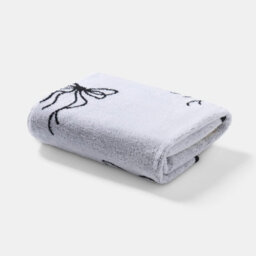 Ohs Bows 100% Premium Cotton Hand Towel Hotel Quality Soft Absorbent - Mono - thumbnail 4