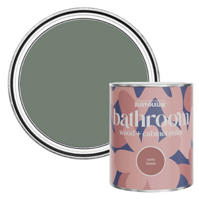 Rust-Oleum Serenity Satin Bathroom Wood & Cabinet Paint 750Ml - image 1