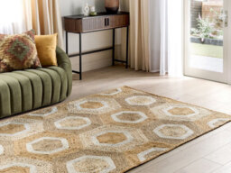 Beliani Rug Basoren Beige 160 X 230 Cm Jute - thumbnail 2
