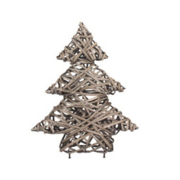 Red Hamper H154 Wicker Antique Wash Christmas Tree - thumbnail 2