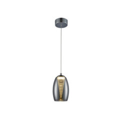 Luminosa Lighting Luminosa Nebula Integrated Led Crystal Ceiling Pendant Chrome - Uk Stock - thumbnail 2