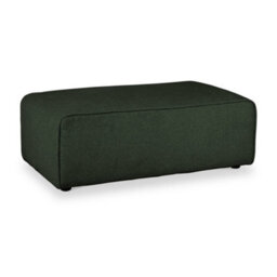 Hugo Moss Green Xl Footstool - Fully Assembled By Roseland Furniture - thumbnail 1
