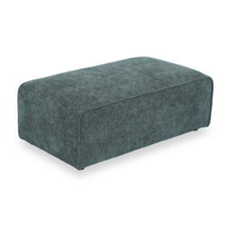 Hugo Moss Green Xl Footstool - Fully Assembled By Roseland Furniture - thumbnail 4