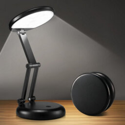 One Fire Wireless Table Lamp, 3600 Mah Led 10 Brightness Reading Childrens Desk Children, Rechargeable