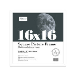 16X16 White Picture Frame (40.6 X 40.6Cm) Poster, Photo, Artwork, Gallery Wall Or Print - thumbnail 1