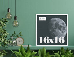 16X16 White Picture Frame (40.6 X 40.6Cm) Poster, Photo, Artwork, Gallery Wall Or Print - thumbnail 2