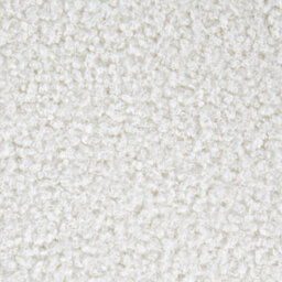 Wyld And Coco White Boucle Footstool 38 Cm Square - Chevron Upholstery, Compact Pouffe - thumbnail 8