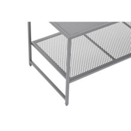 Orsina Sleek Grey Metal Coffee Table, Convenient Coffee Table For Livingroom, Industrial Design Decorative Table - thumbnail 6