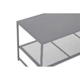 Orsina Sleek Grey Metal Coffee Table, Convenient Coffee Table For Livingroom, Industrial Design Decorative Table - thumbnail 5