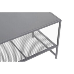 Orsina Sleek Grey Metal Coffee Table, Convenient Coffee Table For Livingroom, Industrial Design Decorative Table - thumbnail 8