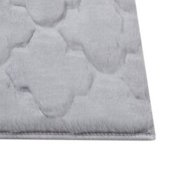 Beliani Faux Fur Rug Gharo Grey 160 X 230 Cm - thumbnail 6