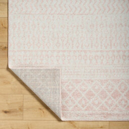 Livabliss Elaziz-Global Pink Grey Global Living Dining Bedroom Rug 160 X 230 Cm Easy Care, Non Shedding - thumbnail 4