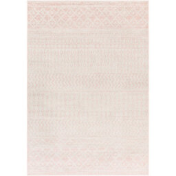 Livabliss Elaziz-Global Pink Grey Global Living Dining Bedroom Rug 160 X 230 Cm Easy Care, Non Shedding - thumbnail 1