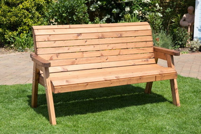 Charles Taylor Trading Charles Taylor Traditional 3 Seater Bench - image 1