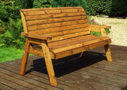 Charles Taylor Trading Charles Taylor Traditional 3 Seater Bench - thumbnail 5