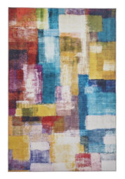 Multi Modern Easy To Clean Abstract Rug For Dining Room Bedroom Living Room-150Cm X 230Cm - thumbnail 8