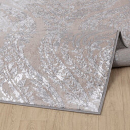 Livabliss Lustro-Vintage Beige Grey Off-White Traditional Boho Living Dining Bedroom Rug 160 X 220 Cm Easy Care, Non Shedding - thumbnail 4