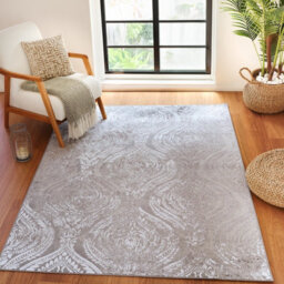 Livabliss Lustro-Vintage Beige Grey Off-White Traditional Boho Living Dining Bedroom Rug 160 X 220 Cm Easy Care, Non Shedding - thumbnail 2