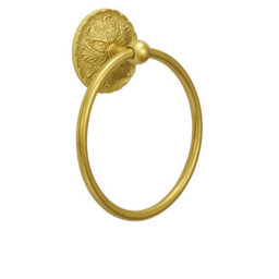 Melody Maison Luxe Gold Ring Towel Holder - thumbnail 6