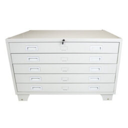MonsterShop Architects Drawers A1 Artist Studio Lockable Metal File Cabinet - thumbnail 2