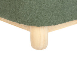 Beliani Triceratops Chair For Nursery And Playroom, Dark Green Polyester, Compact Kids Armchair - thumbnail 7