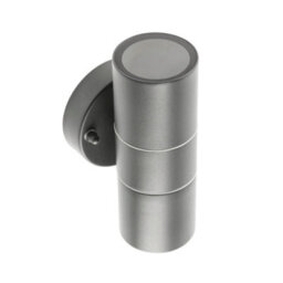 CGC Lighting Cgc Mia Dark Grey Stainless Steel Gu10 Up And Down Outdoor Wall Light Ip44 - thumbnail 5
