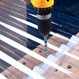 Pack Of 10 - Clear Sunruf Mini Profile Corrugated Pvc Roofing Sheets - Uv Protected - 1830mm (6Ft) - thumbnail 4