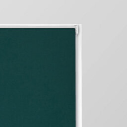 A.unique Home Premium Trimmable Thermal Blackout Roller Window Blind - 5Ft - Dark Green - 150Cm (W) X 170Cm (L) - thumbnail 2
