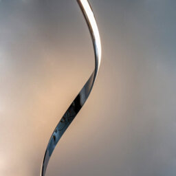 Luminosa Lighting Luminosa Aria Integrated Led Floor Lamp Chrome Effect Plate & White Acrylic 1 Light Ip20 - thumbnail 5