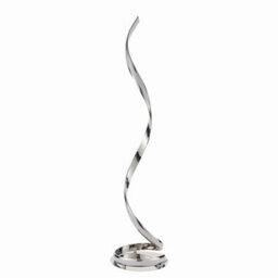 Luminosa Lighting Luminosa Aria Integrated Led Floor Lamp Chrome Effect Plate & White Acrylic 1 Light Ip20 - thumbnail 6