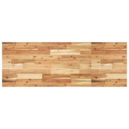 Berkfield Table Top Rectangular 140X50X2 Cm Solid Wood Acacia - thumbnail 2