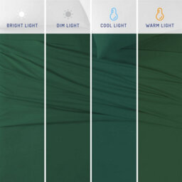 "Ameha Fitted Sheet 40Cm Extra Deep Pocket Bed Sheets Soft Microfiber Fitted Sheet 16"" (Emerald Green,king 152 X 200 Cm)" - thumbnail 8
