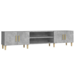 Vidaxl Tv Cabinet Concrete Grey 180X31.5X40 Cm Engineered Wood - thumbnail 2
