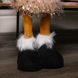 Samuel Alexander 46Cm Battery Operated Light Up Standing Christmas Reindeer Gonk With Warm White Leds - thumbnail 6
