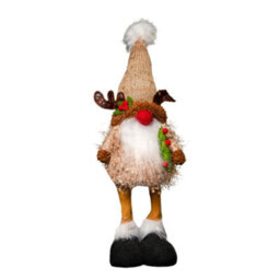 Samuel Alexander 46Cm Battery Operated Light Up Standing Christmas Reindeer Gonk With Warm White Leds - thumbnail 9