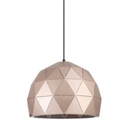Luminosa Lighting Luminosa Modern Hanging Pendant Golden Champagne 1 Light , E27 - thumbnail 1