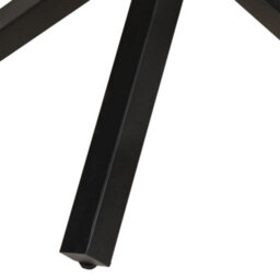 Berkfield Dining Table 100X100X75 Cm Acacia Wood With Sheesham Finish - thumbnail 5