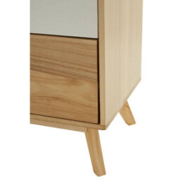 Orsina Versatile Design 3 Drawer Bedside Table, Industrial Design Table For Bedroom, Everyday Use Lounge Table - thumbnail 8