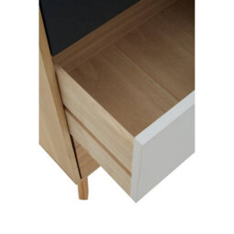 Orsina Versatile Design 3 Drawer Bedside Table, Industrial Design Table For Bedroom, Everyday Use Lounge Table - thumbnail 9