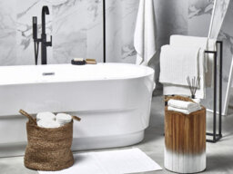 Beliani Set Of 11 Towels Areora Cotton White - thumbnail 2
