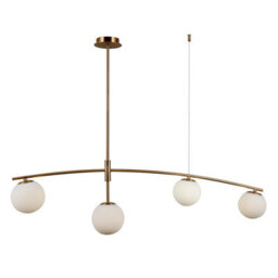 Luminosa Lighting Luminosa Senai Modern 4 Light Bar Pendant Ceiling Light, G9 - thumbnail 2