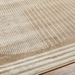Livabliss Floransa-Geometric Brown Grey Blue Modern Living Dining Bedroom Rug 200 X 275 Cm Easy Care, Non Shedding - thumbnail 3