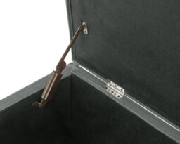 Gfw Mystica Velvet Storage Ottoman Grey - thumbnail 8