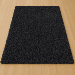 Uetian Anthracite Medium 120X170Cm Rectangular Shape Shaggy Rug Soft Texture With 5Cm Thick Pile For Living Room Hallways - thumbnail 6