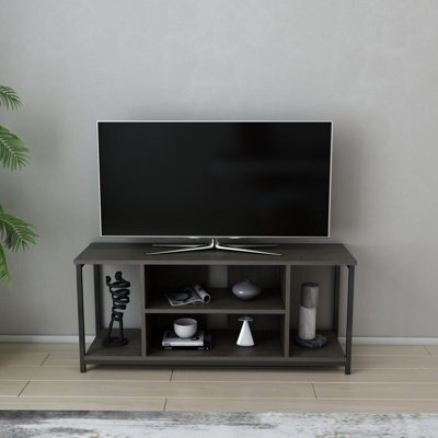 Decorotika Rinaldo Tv Stand Tv Unit For Tv's Up To 63 Inch Black Wenge - image 1