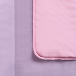 Ohs Coverless 10.5 Tog Reversible Duvet & Pillowcase, Pink/lilac - Single - thumbnail 4