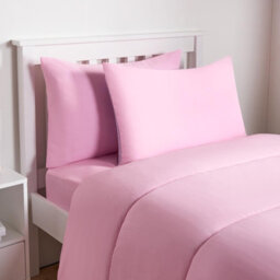 Ohs Coverless 10.5 Tog Reversible Duvet & Pillowcase, Pink/lilac - Single - thumbnail 7