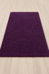 Uetian Purple Shaggy Rug Modern Large Soft Touch  Extra Thick 5Cm Pile 80X150 - thumbnail 2
