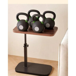 Adjustable C-Shaped Side Table Sofa Laptop Coffee Table - thumbnail 6