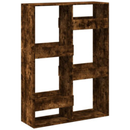 Berkfield Classic Room Divider Smoked Oak100X33X135 Cm Engineered Wood - thumbnail 1